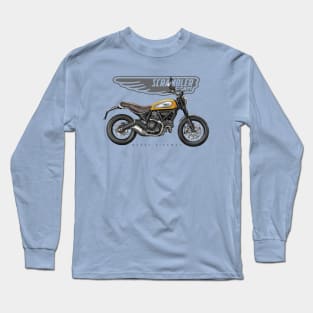 Ducati Scrambler Classic 17 orange, sl Long Sleeve T-Shirt